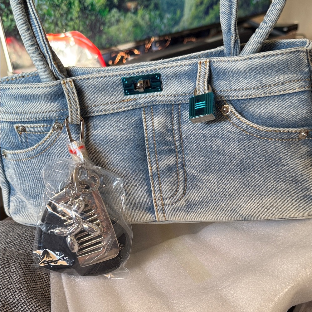 Denim Forum Light Blue Handbag